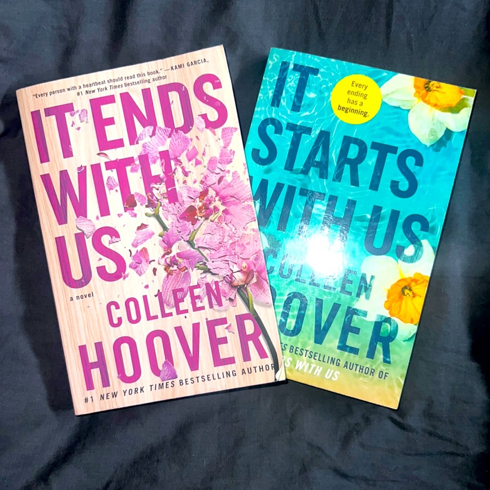 Two Colleen Hoover books
